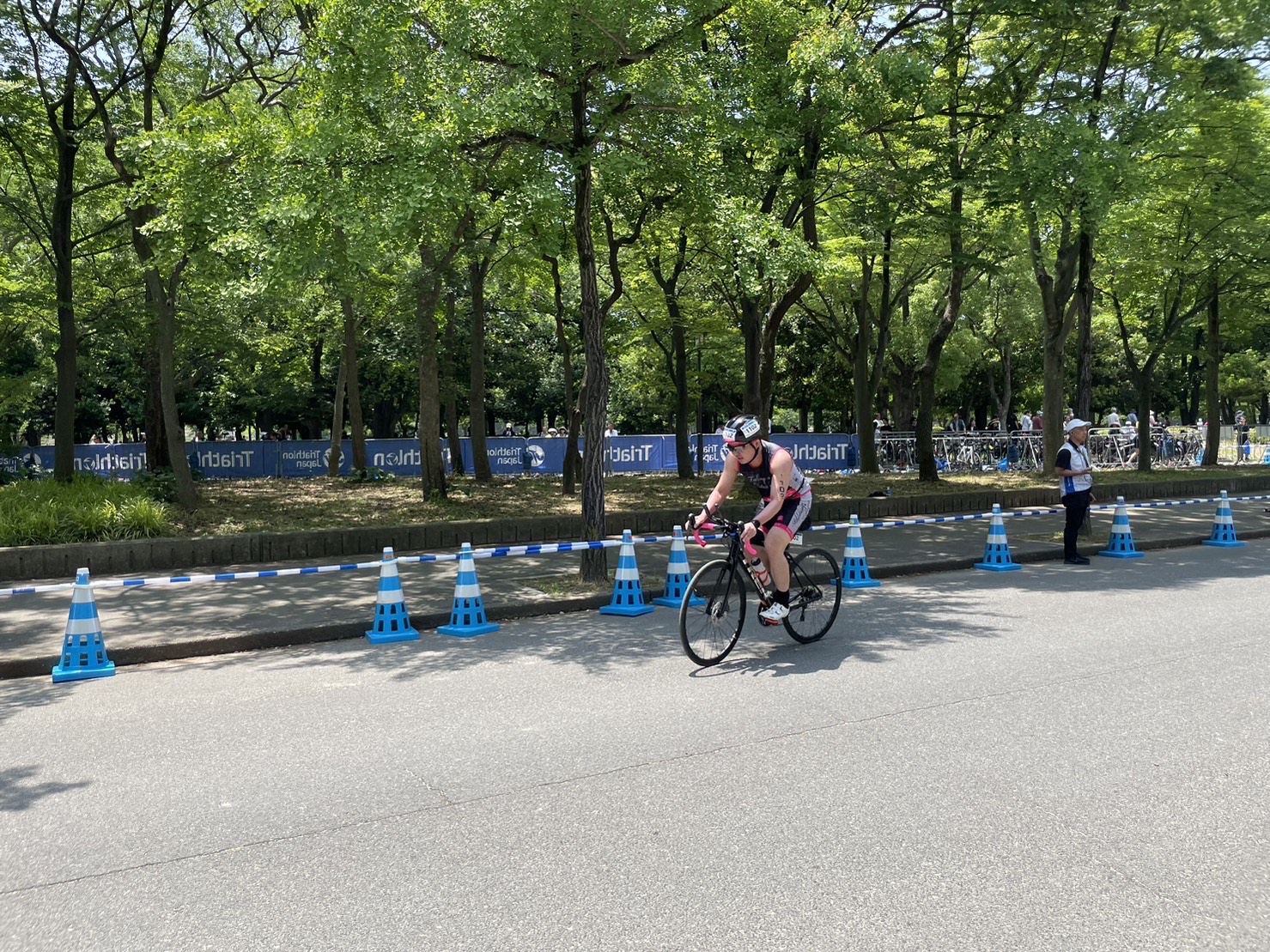 レース中のバイクフォーム